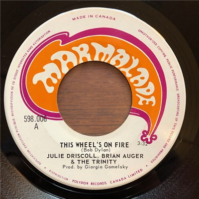 Julie Driscoll, Brian Auger & The Trinity - This Wheel's On Fire download mp3 flac