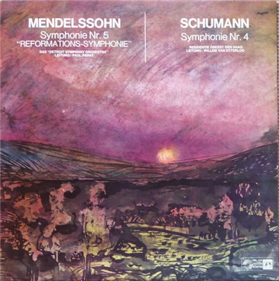 Das "Detroit Symphony Orchestra", Paul Paray / Residentie Orkest Den Haag, Willem Van Otterloo, Felix Mendelssohn-Bartholdy / Robert Schumann - Symphonie Nr. 5 "Reformations-Symphonie" / Symphonie Nr. 4 download mp3 flac