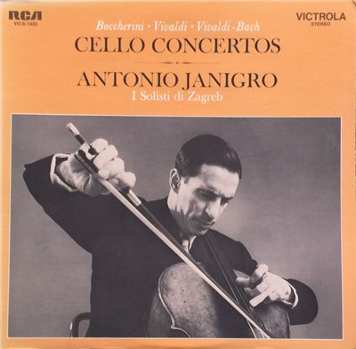 Antonio Janigro - Boccherini, Vivaldi, Vivaldi-Bach Cello Concertos download mp3 flac