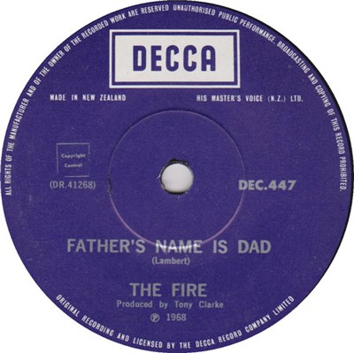 The Fire - Father's Name Is Dad / Treacle Toffee World download mp3 flac