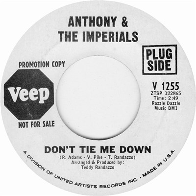 Anthony & The Imperials - Don't Tie Me Down download mp3 flac