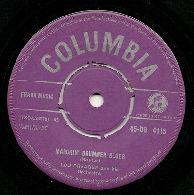 Lou Preager & His Orchestra - Marchin' Drummer Blues download mp3 flac