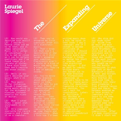 Laurie Spiegel - The Expanding Universe download mp3 flac