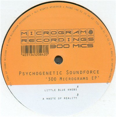 Psychogenetic Soundforce - 300 Micrograms EP download mp3 flac