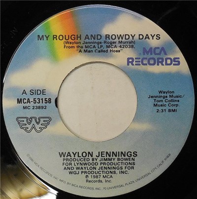 Waylon Jennings - My Rough And Rowdy Days download mp3 flac