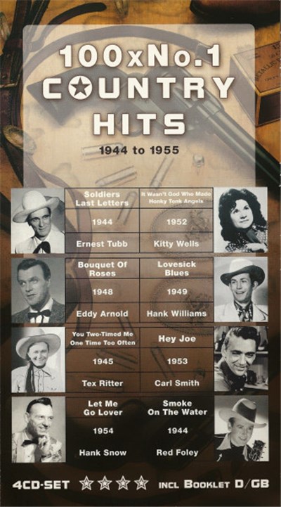 Various - 100 x No.1 Country Hits download mp3 flac