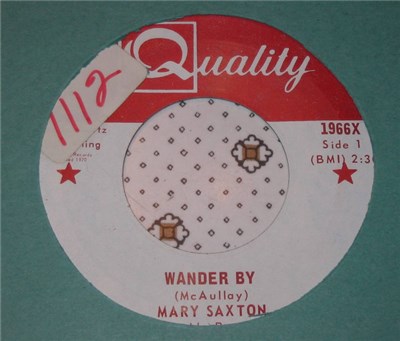 Mary Saxton - Wander By / I Don't Know download mp3 flac