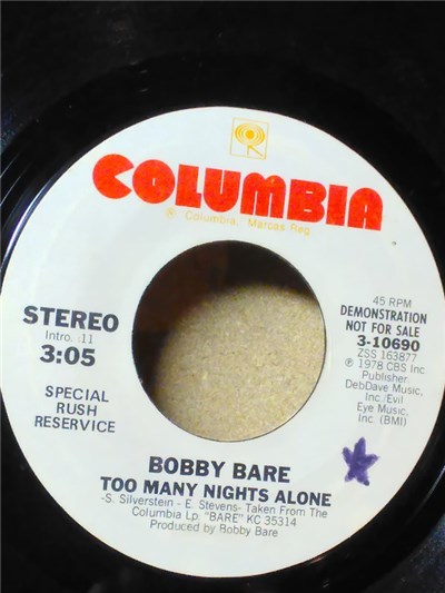 Bobby Bare - Too Many Nights Alone download mp3 flac