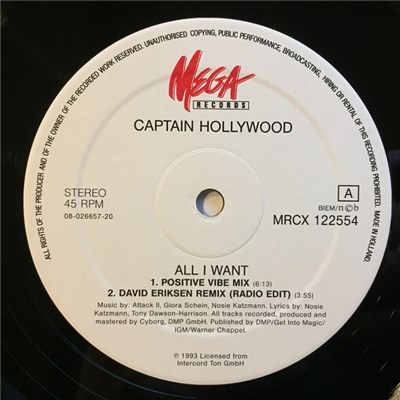 Captain Hollywood Project - All I Want download mp3 flac