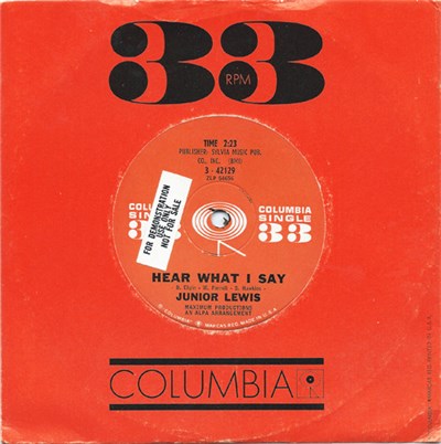 Junior Lewis - Hear What I Say download mp3 flac