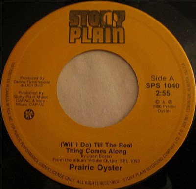 Prairie Oyster - (Will I Do) Till The Real Thing Comes Along / I'm Learning download mp3 flac