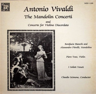 Vivaldi, Claudio Scimone, I Solisti Veneti, Bonifacio Bianchi, Alessandro Pitrelli, Piero Toso - The Mandolin Concerti And Concerto For Violino Discordato download mp3 flac