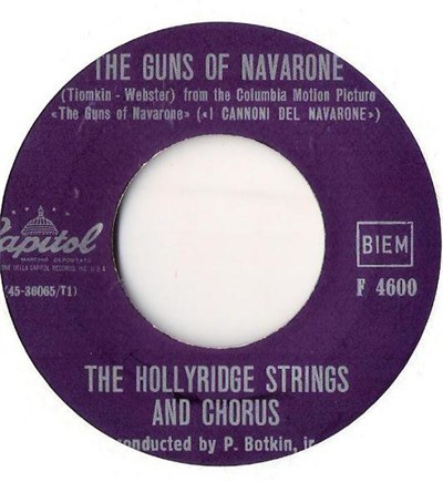 The Hollyridge Strings And Chorus - The Guns Of Navarone download mp3 flac