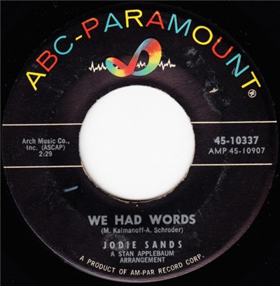 Jodie Sands - We Had Words / Uno Momento (One Moment) download mp3 flac