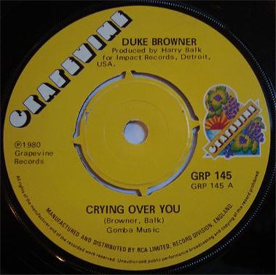 Duke Browner - Crying Over You download mp3 flac