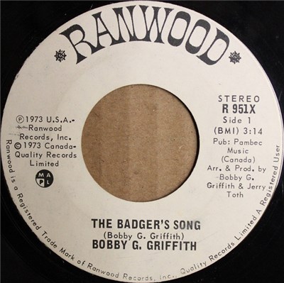 Bobby G. Griffith - The Badger's Song / In Her Loving Way download mp3 flac