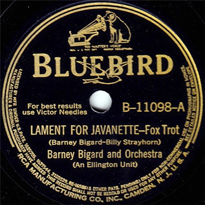 Barney Bigard And Orchestra (An Ellington Unit) - Lament For Javanette / Ready Eddy download mp3 flac