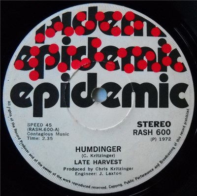 Late Harvest - Humdinger / Angelina download mp3 flac