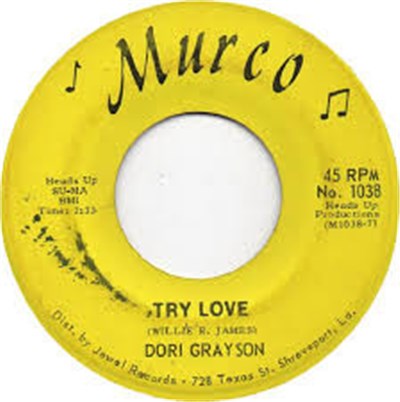 Dori Grayson - Try Love / Got Nobody To Love download mp3 flac