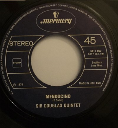 Sir Douglas Quintet - Mendocino / She's About A Mover download mp3 flac