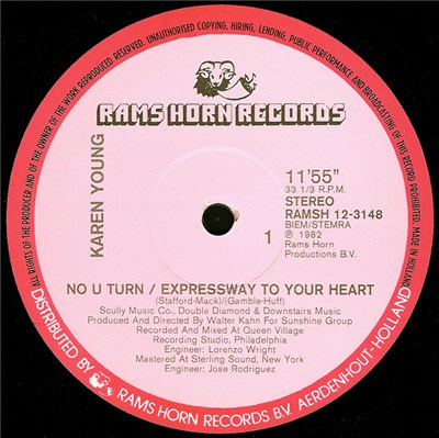 Karen Young - No U Turn / Expressway To Your Heart download mp3 flac