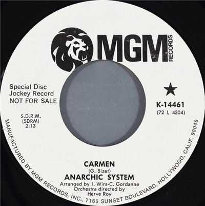 Anarchic System - Carmen / Marina download mp3 flac