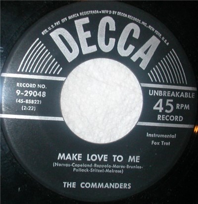 The Commanders - Make Love To Me download mp3 flac