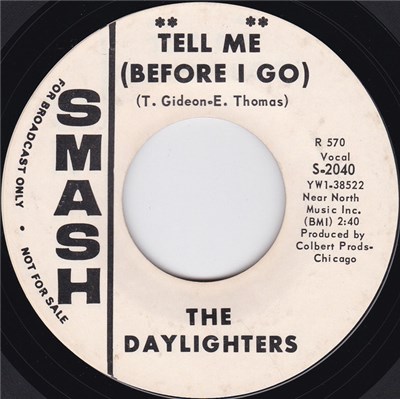 The Daylighters - Tell Me (Before I Go) / What About Me download mp3 flac