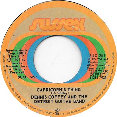 Dennis Coffey And The Detroit Guitar Band - Capricorn's Thing download mp3 flac