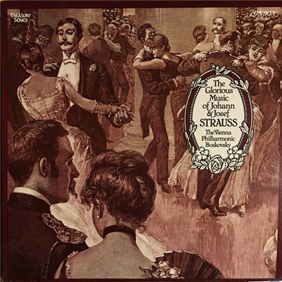 Johann Strauss, Josef Strauss, The Vienna Philharmonic, Boskovski - The Glorious Music Of Johann & Josef Strauss download mp3 flac
