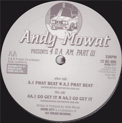 Andy Mowat - 4 D.A AM. Part 01 download mp3 flac