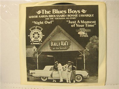 Mayor Aaron Broussard / Ronnie LaMarque And The Louisiana All-Stars - The Blues Boys download mp3 flac