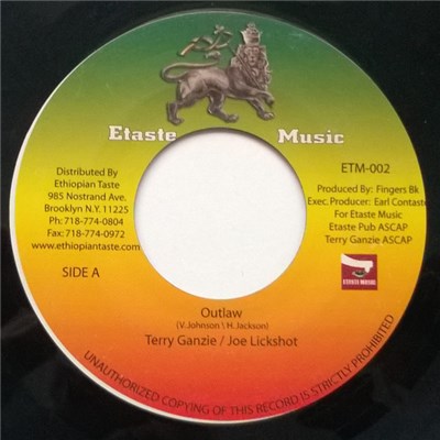 Terry Ganzie & Joe Lickshot / Bigga Haitian - Outlaw / Hail Up D King download mp3 flac