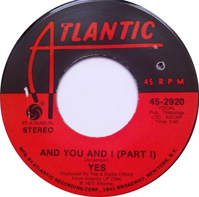 Yes - And You And I (Part I & II) download mp3 flac