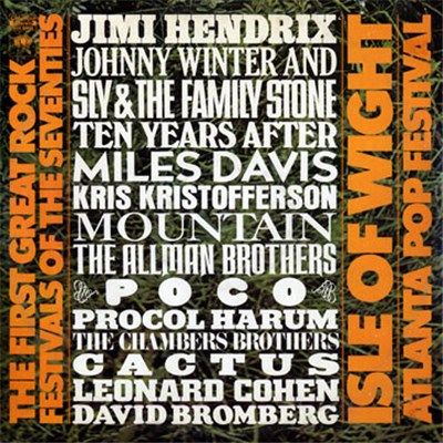 Various - The First Great Rock Festivals Of The Seventies - Isle Of Wight / Atlanta Pop Festival download mp3 flac