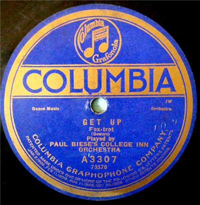 Paul Biese's College Inn Orchestra - Get Up / Speed download mp3 flac