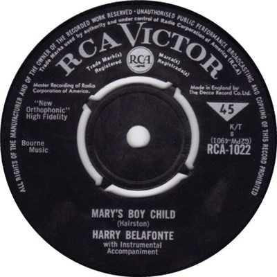 Harry Belafonte - Mary's Boy Child download mp3 flac