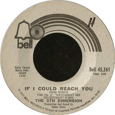 The 5th Dimension - If I Could Reach You / Tomorrow Belongs To The Children download mp3 flac
