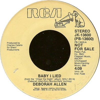 Deborah Allen - Baby I Lied download mp3 flac