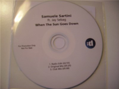 Samuele Sartini Ft. Jay Sebag - When The Sun Goes Down download mp3 flac