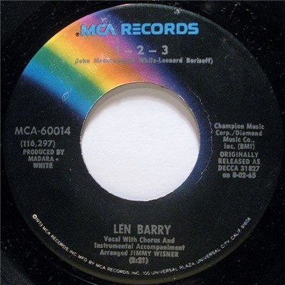 Len Barry - 1 - 2 - 3 download mp3 flac