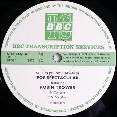 Robin Trower - Stereo Pop Special-89 download mp3 flac