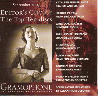 Various - Gramophone Editor's Choice: September 2003 download mp3 flac