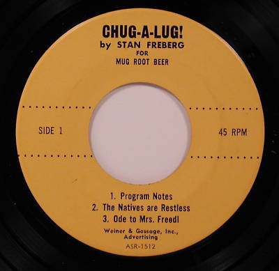 Stan Freberg - Chug-A-Lug! for Mug Root Beer download mp3 flac