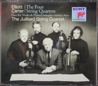 Elliott Carter - The Juilliard String Quartet, Christopher Oldfather - The Four String Quartets / Duo For Violin & Piano download mp3 flac
