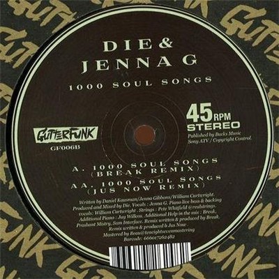Die & Jenna G - 1000 Soul Songs (Remixes) download mp3 flac