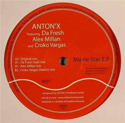 Anton'X - Movie Star E.P download mp3 flac