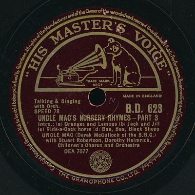 Uncle Mac With Stuart Robertson , Dorothy Helmrich And Children's Chorus - Uncle Mac's Nursery Rhymes download mp3 flac