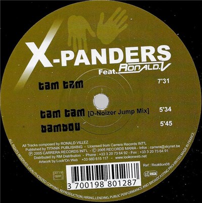 X-Panders Feat. Ronald.V - Tam Tam download mp3 flac