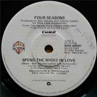 Four Seasons - Spend The Night In Love download mp3 flac